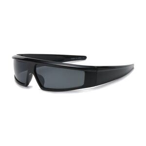 Women‎ Sunglasses Fashion Shield Retro Black Frame Classic Running Golfing Model